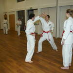 Kihon Kumite at TVSK Burnham Karate Club
