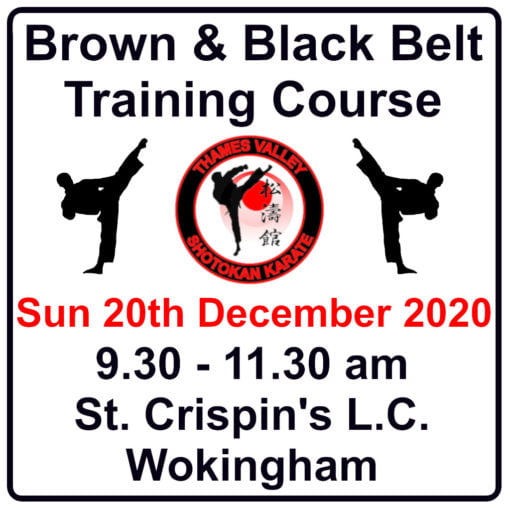 Brown and Black Belt Training Course